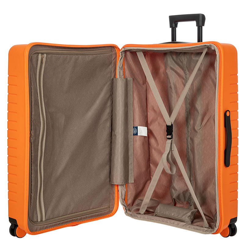 Ulisse Expandable Suitcase, H79 x L53 x W31cm, Orange-7