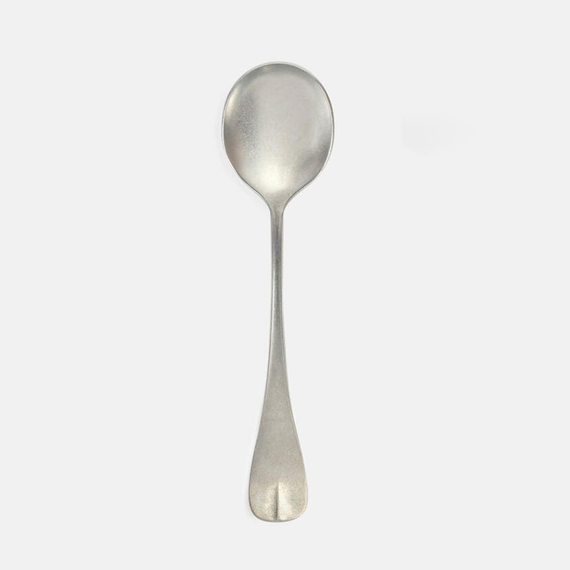 Stonewashed Soup Spoon, Stainless Steel-0