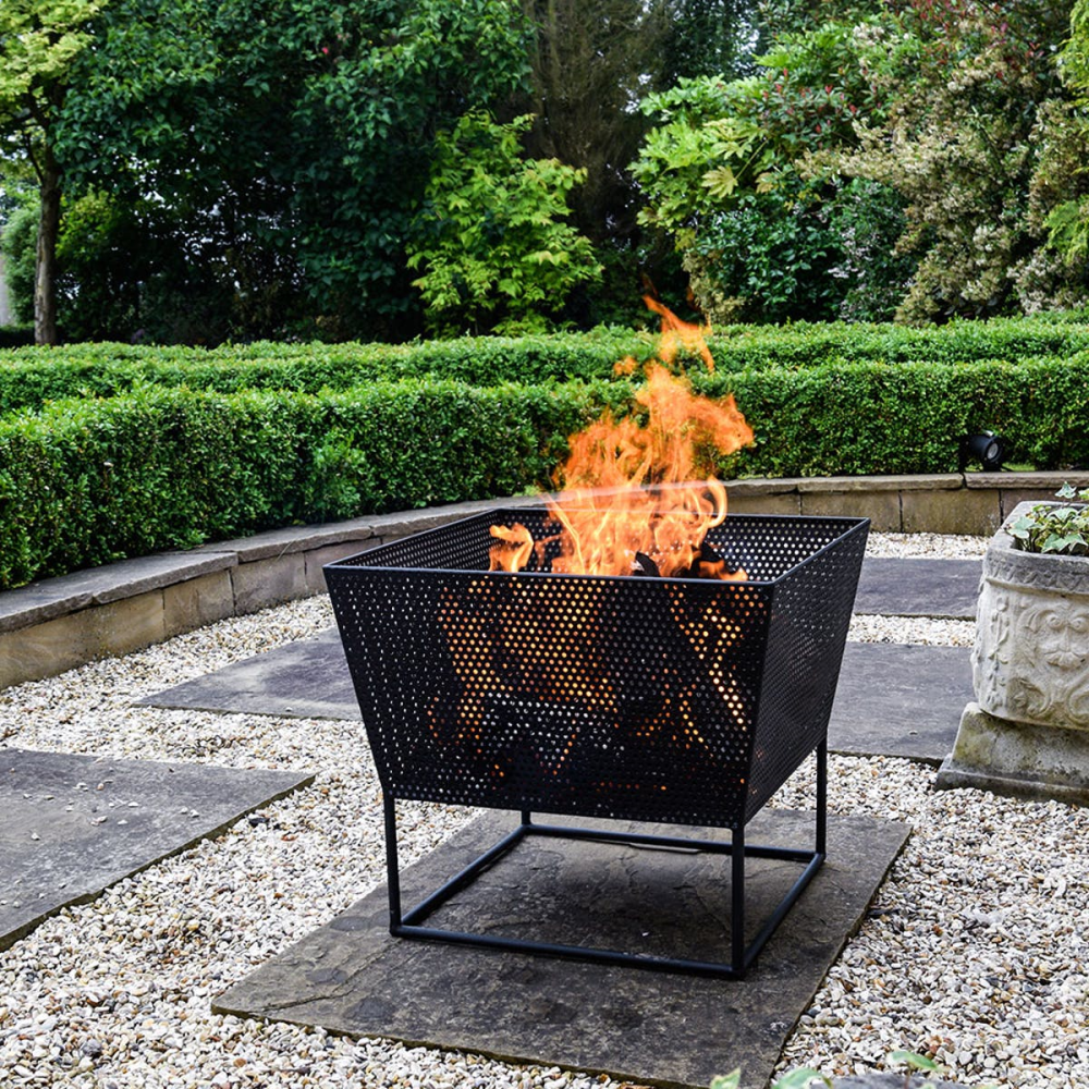 Norfolk Outdoor firebowl, W52cm, Black-2