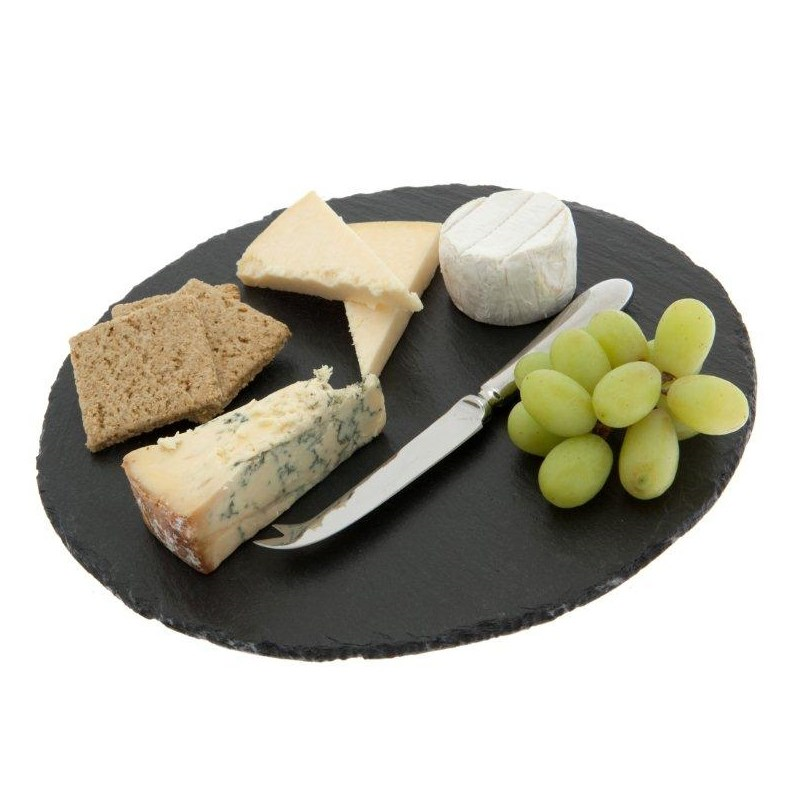 Round cheeseboard, D30cm, slate-0