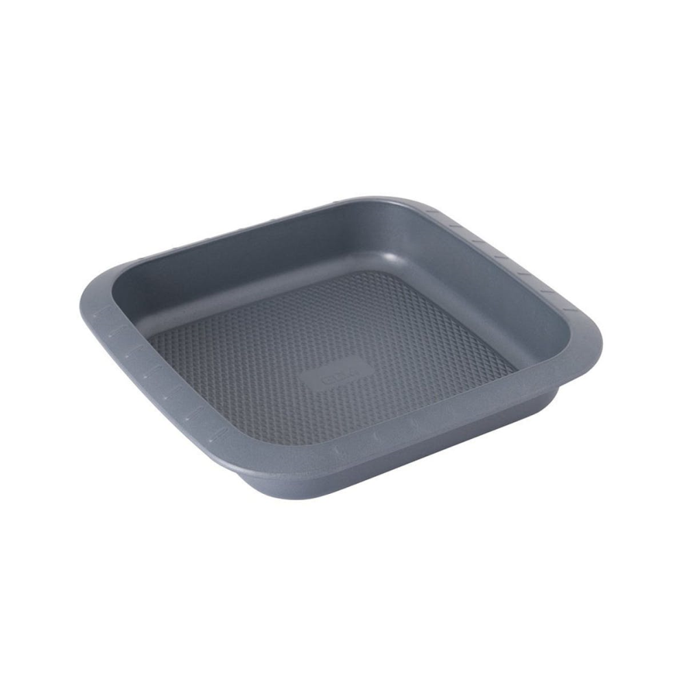 Gem, Square Cake Pan, Grey-0