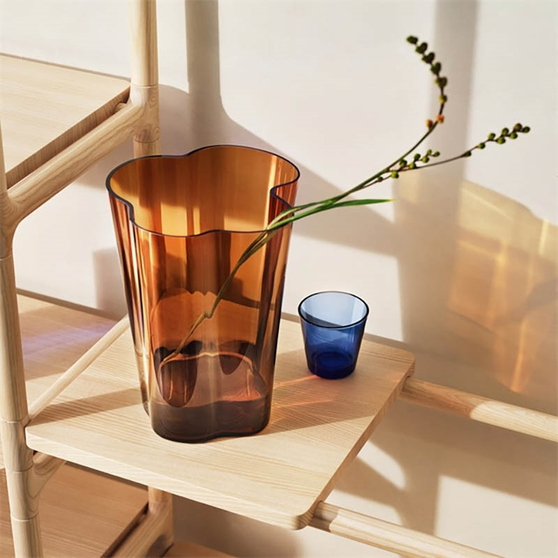 Aalto Vase, H27cm, Copper-1