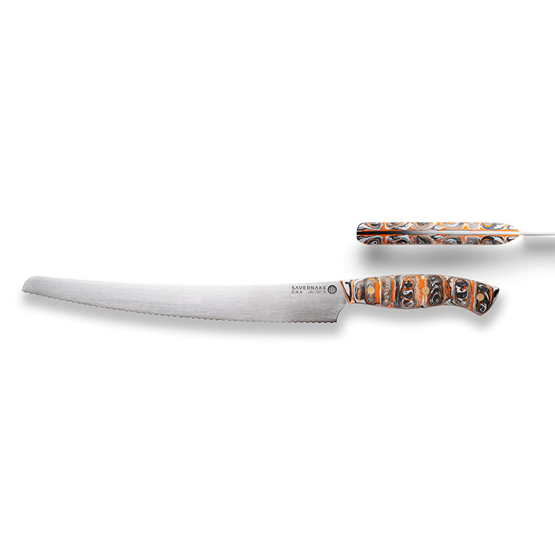 DNA Bread Knife, 26cm, Marble-1