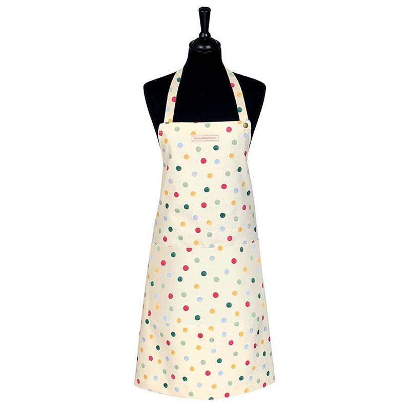 Polka Dot Apron, 81cm x 88cm-0