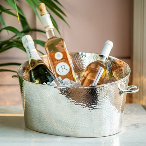 Palace Champagne bath - large, 22.5 x 45 x 29cm, Silver Plate, Stainless Steel And Brass-2