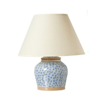 Lamp Base, Lawn, Light Blue, Ceramic, 7"-0