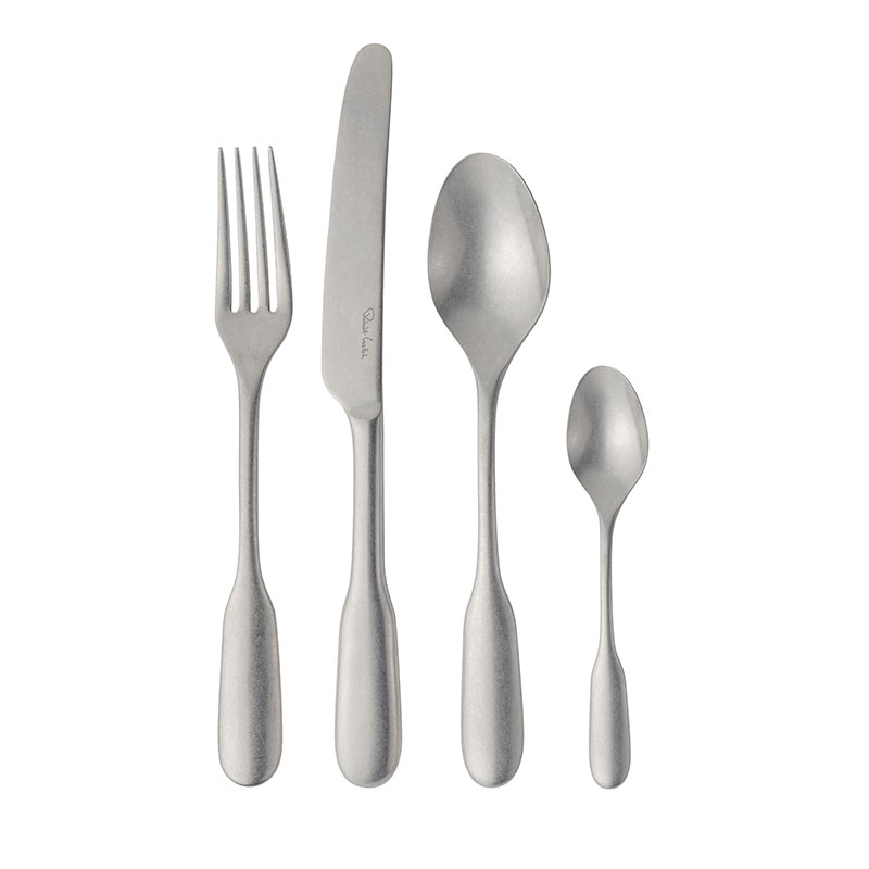 Fiddle Vintage 24 Piece Cutlery Set, Stainless Steel-0