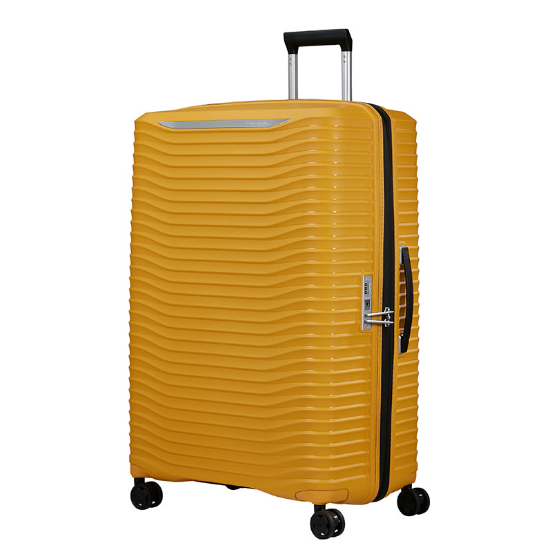 Upscape Suitcase, H81 x L54 x W34/37cm, Yellow-0