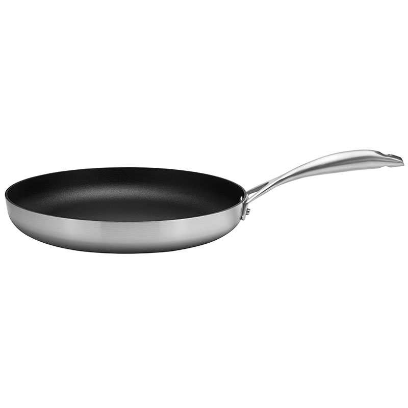 CS+ Frying Pan, 30cm, Stainless Steel-0