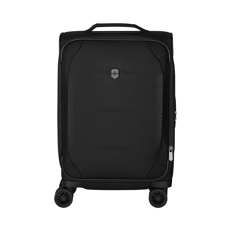 Crosslight Frequent Flyer Softside Carry-On, 55cm, Black-0