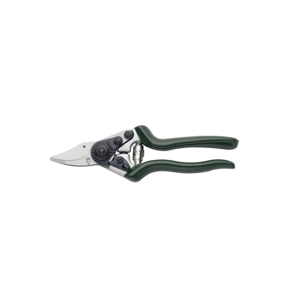 Heavy duty bypass secateurs, H20.5 x W6cm, Silver/Black/Green-0