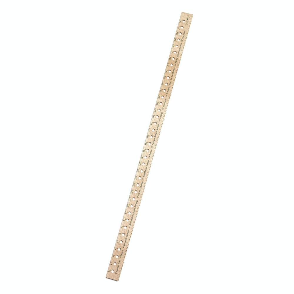 Seed & Plant Spacing Ruler, Natural-0