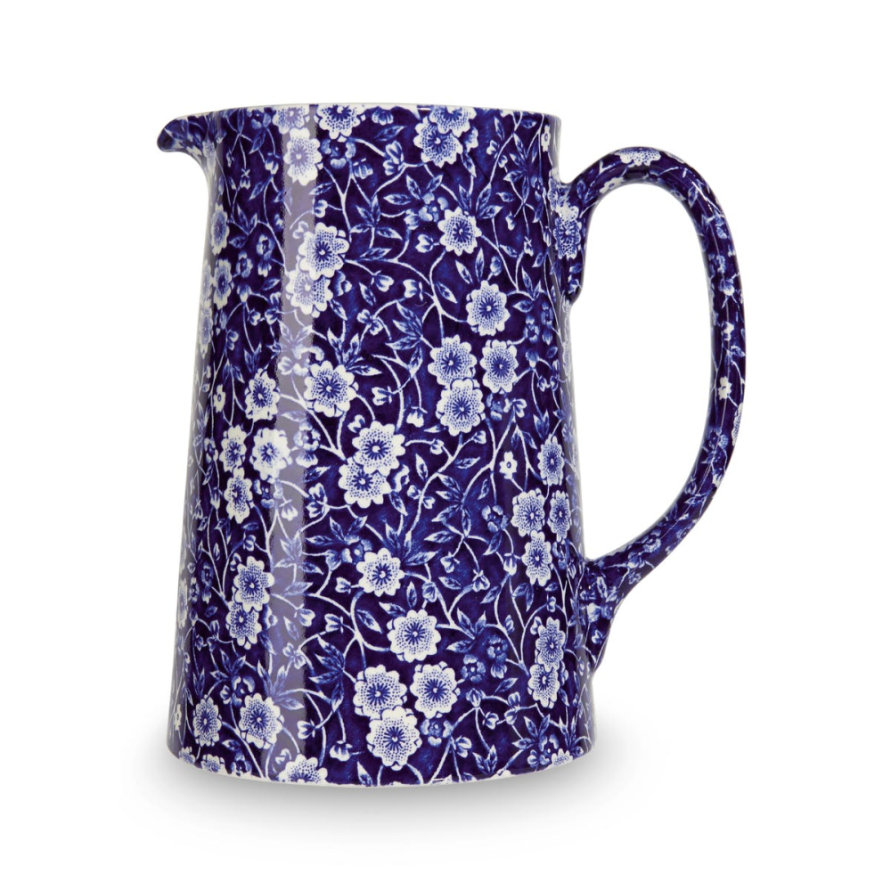 Calico Tankard Jug, 1.1l, Blue-0