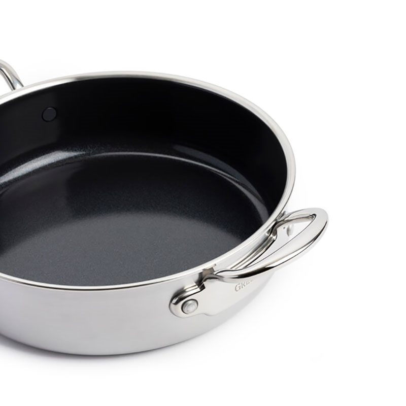 Premiere Non-Stick Skillet, 26cm, Stainless Steel-3