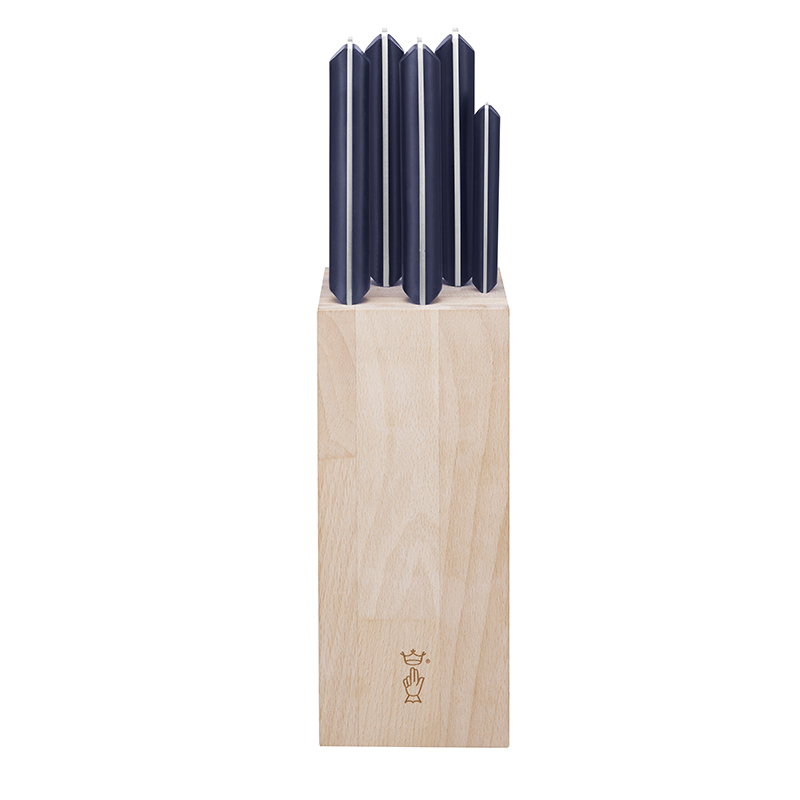 Intempora 5 Piece Knife Block, Beechwood-0