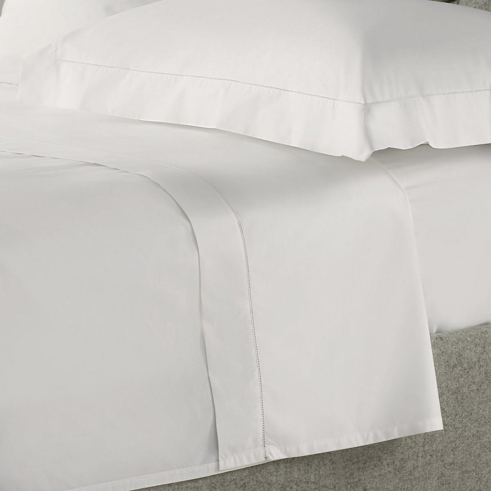 Pimlico - 720 Thread Count Egyptian Cotton Super king duvet cover, W260 x L220cm, White-3