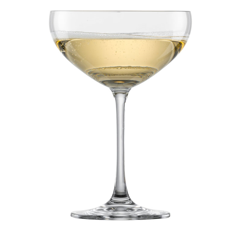 Bar Special Set of 4 Champagne Coupe, 280ml, Clear-1