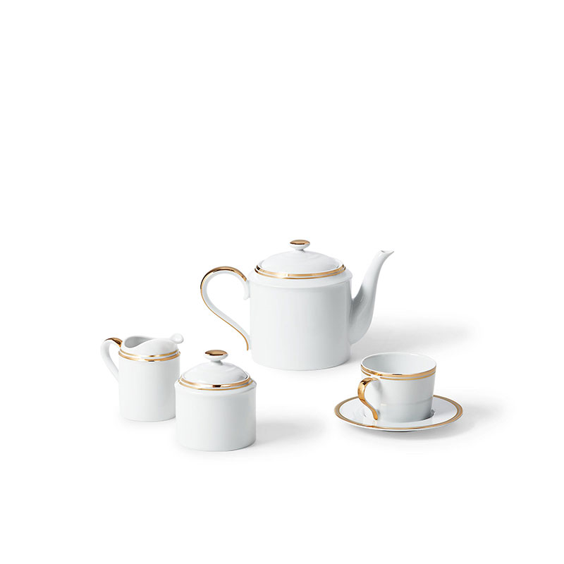 Wilshire Creamer Set, Gold-1