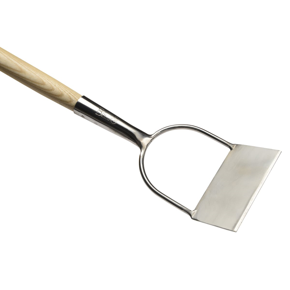 Stainless Steel Dutch Hoe, Silver/Natural-1