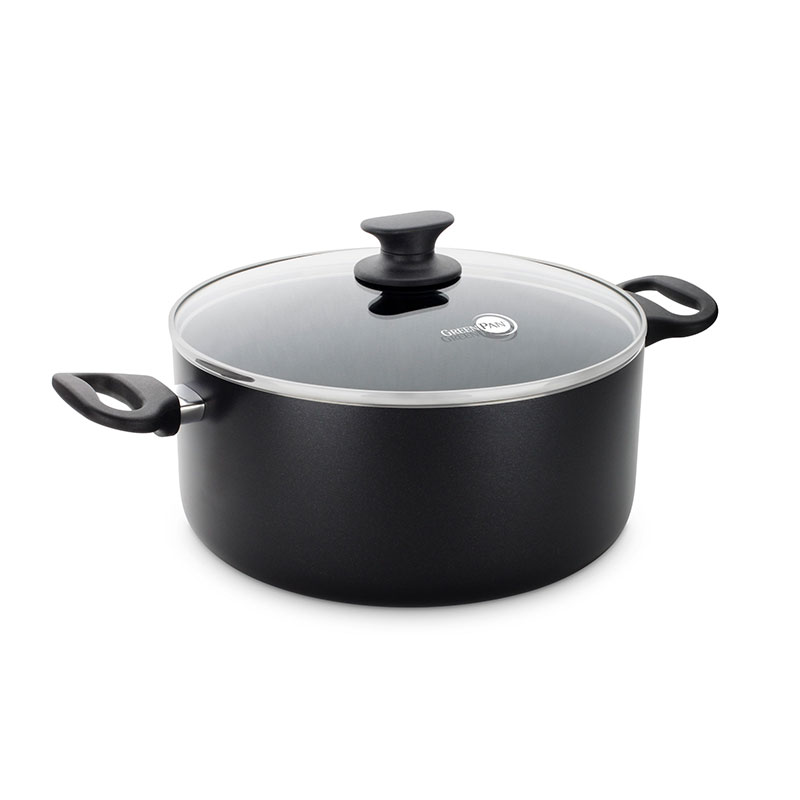 Cambridge Non-Stick Casserole, 24cm, Black-3