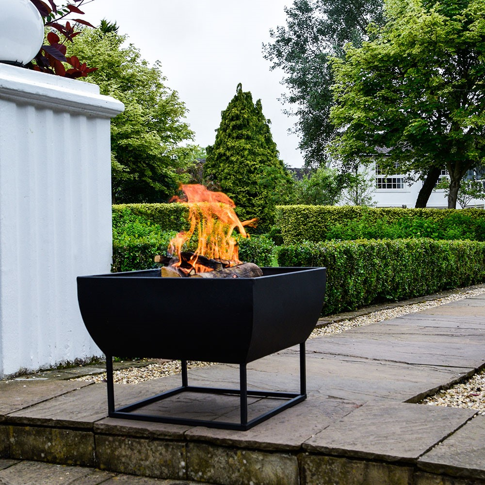 Windermere Outdoor firebowl, W50cm, Black-2