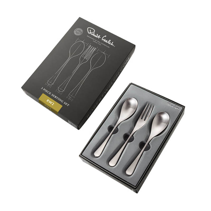 RW2 Satin 3 piece serving set, stainless steel-5