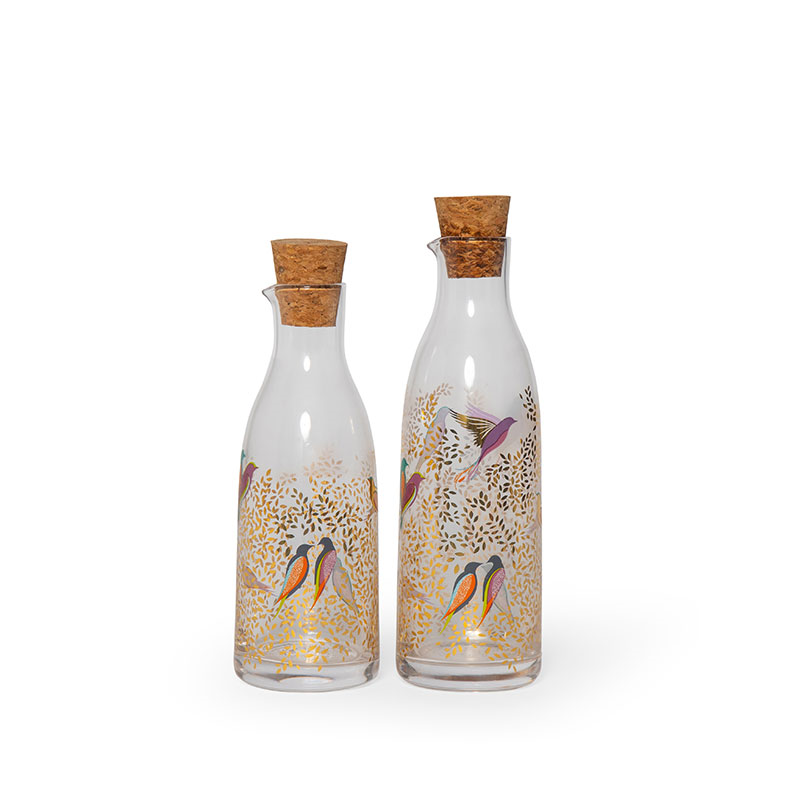 Chelsea Glass Oli & Vinegar Set, Gold-0