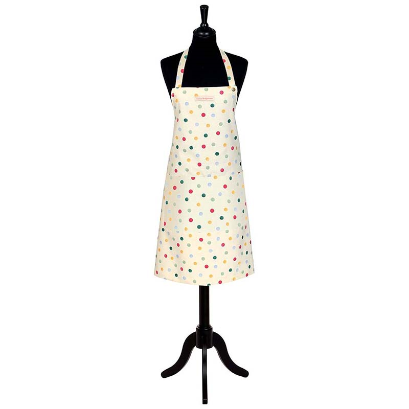 Polka Dot Apron, 81cm x 88cm-1