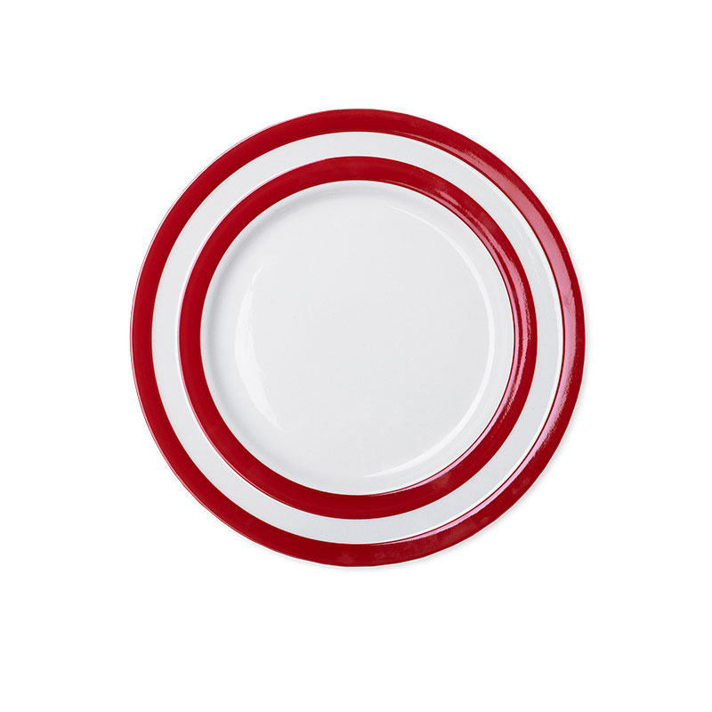 Set of 4 Dinner Plates, D28cm-0