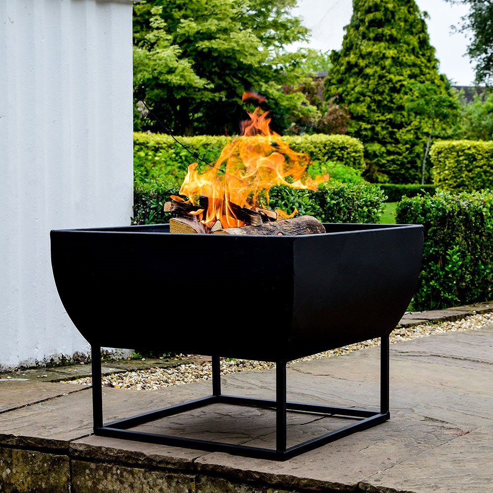 Windermere Outdoor firebowl, W50cm, Black-0