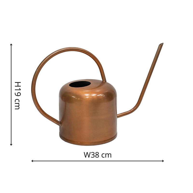 Kew Temperate House Watering Can, D19cm, Copper-4