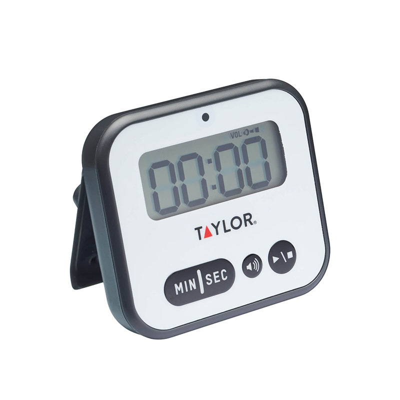 Super Loud Digital 100 Minute Timer with Light Alert, Black-1