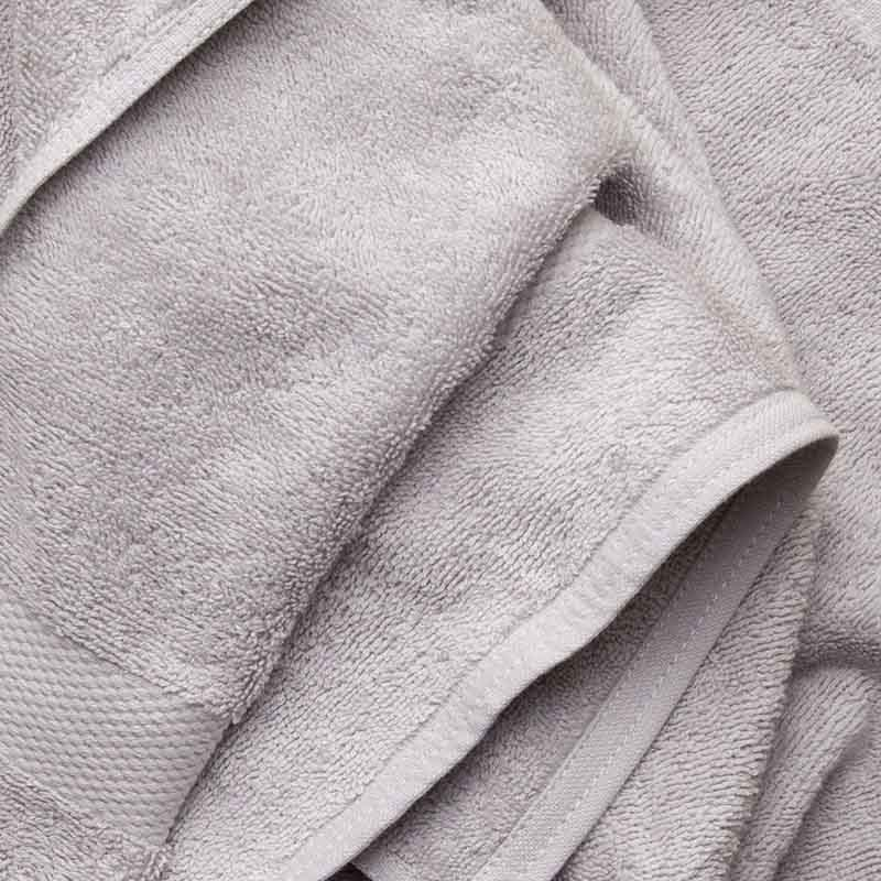 Organic 600gsm The Hand Towel, 50 x 90cm, Grey-1