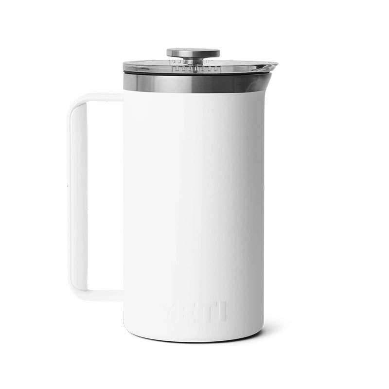 Rambler French Press, 34oz, White-3