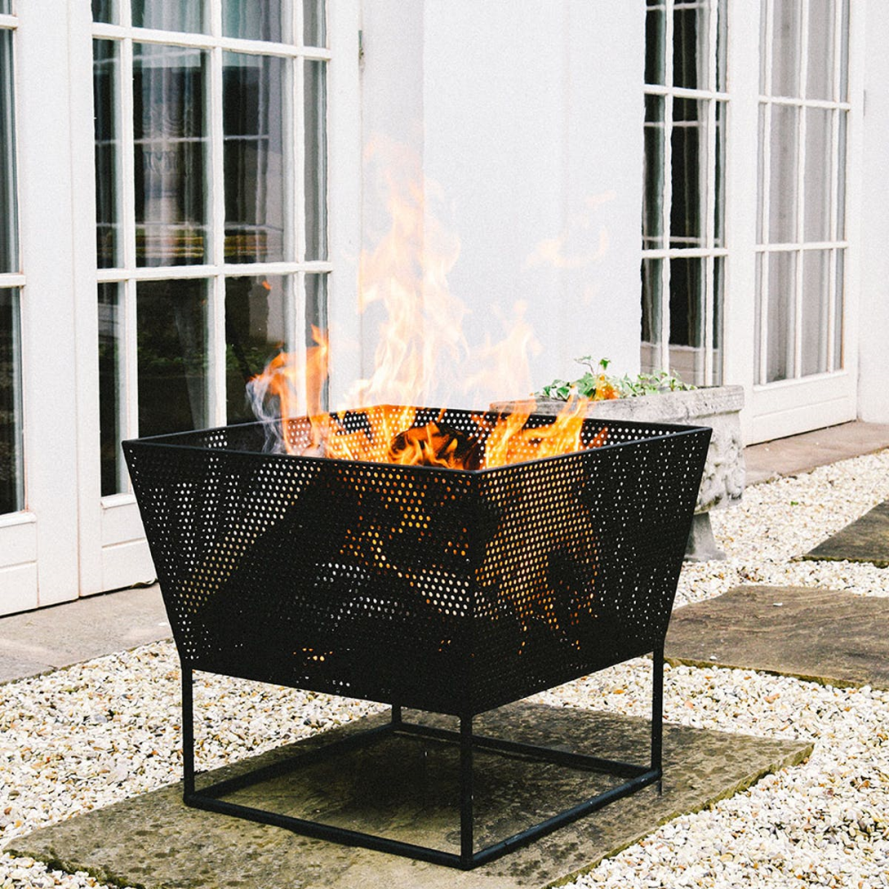 Norfolk Outdoor firebowl, W52cm, Black-3