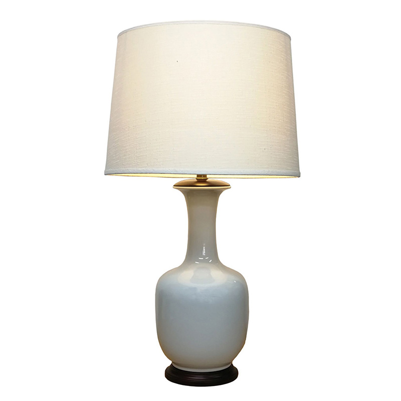 Bottle Vase Lamp, H72cm, Ivory-0