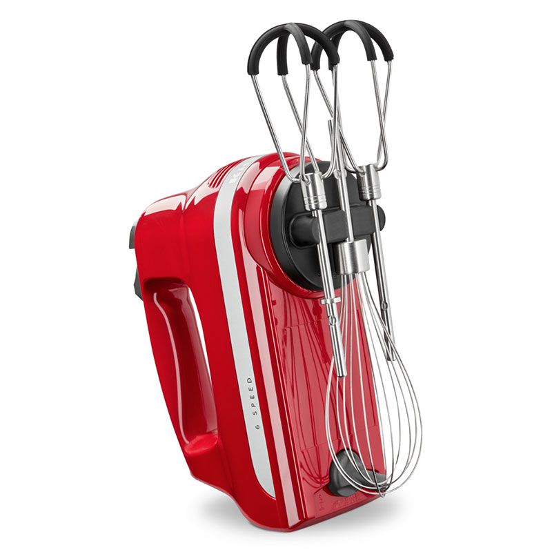 6 Speed Hand Mixer Flex Edge, Empire Red-2