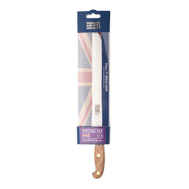 Heritage Oak Carving Knife, 23cm-2