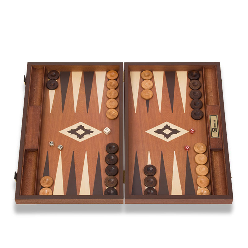 Mahogany Backgammon Set-0