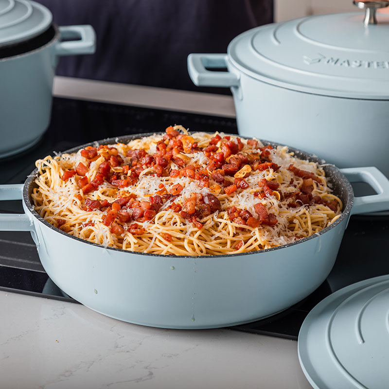 Shallow Casserole Dish, 4L, Pastel Blue-6