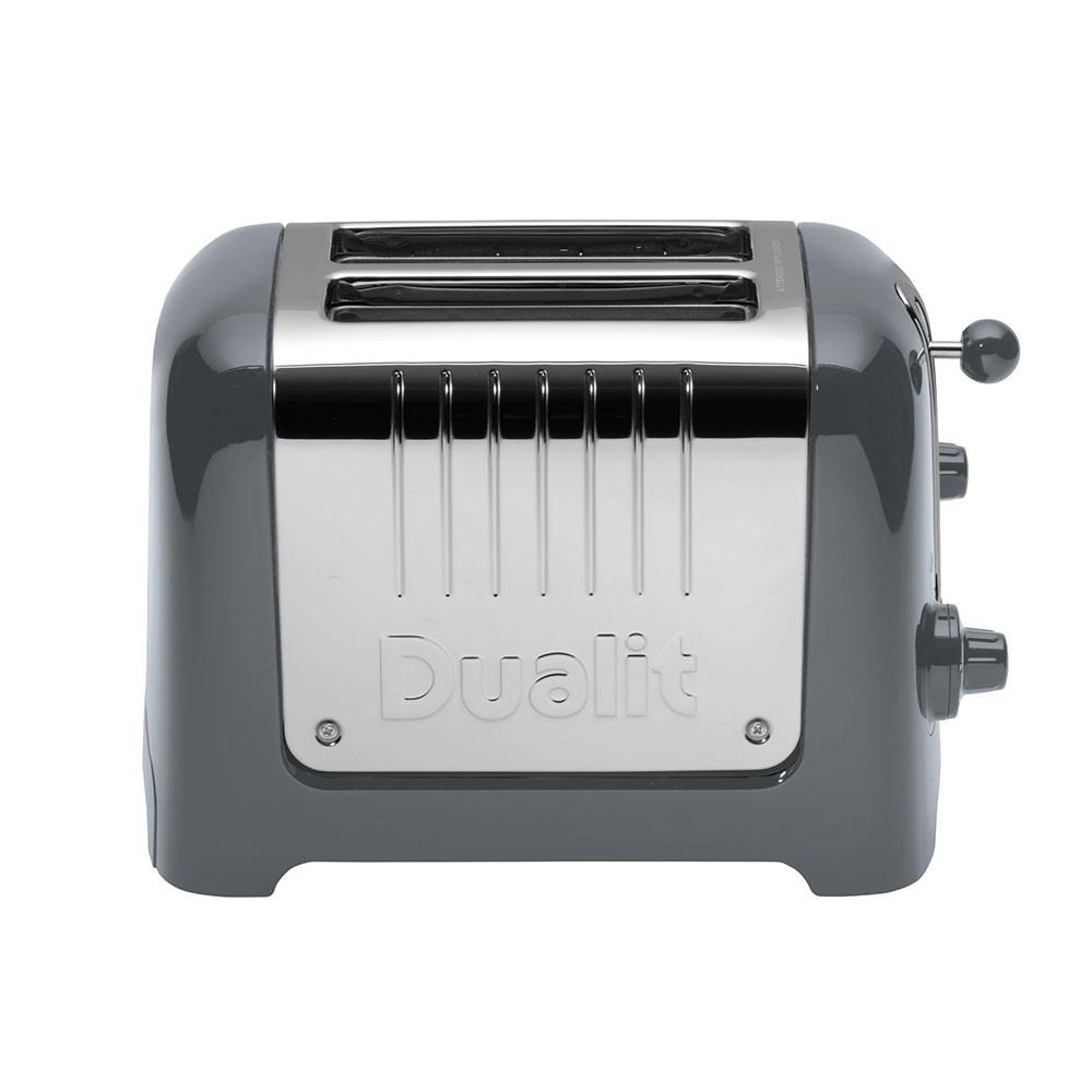 Lite 2 slot toaster, Grey-1