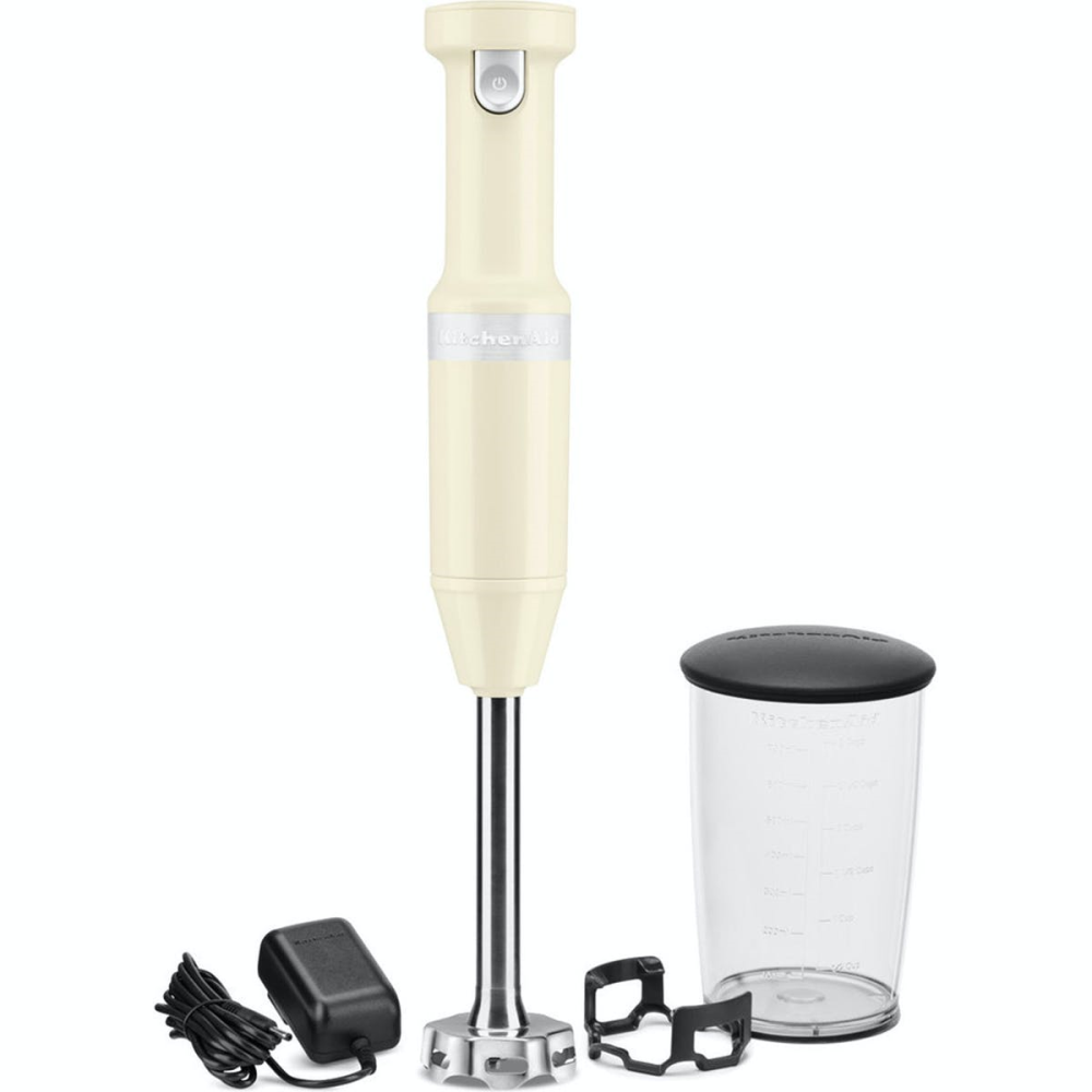 Cordless Hand Blender, Almond Cream,-2