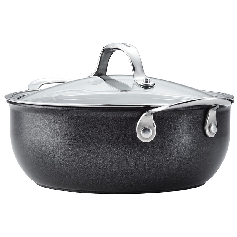 Anolon X Casserole, 24cm, Black-3