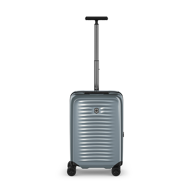 Airox Frequent Flyer Hardside Carry-On, 55cm, Silver-1