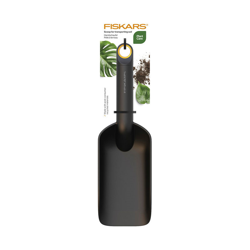 Urban Gardening Soil Scoop, H34.9 x L6 x W8.6cm, Black-3