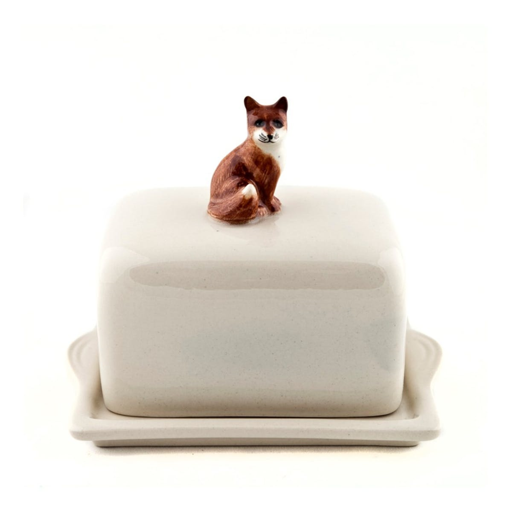 Fox Butter dish, L11.5 x D9 x H10.8cm-1