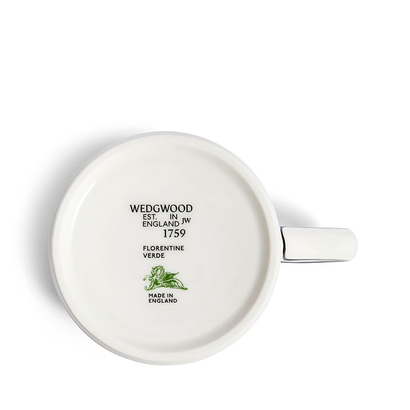 Florentine Mug, 326ml, Verde-4