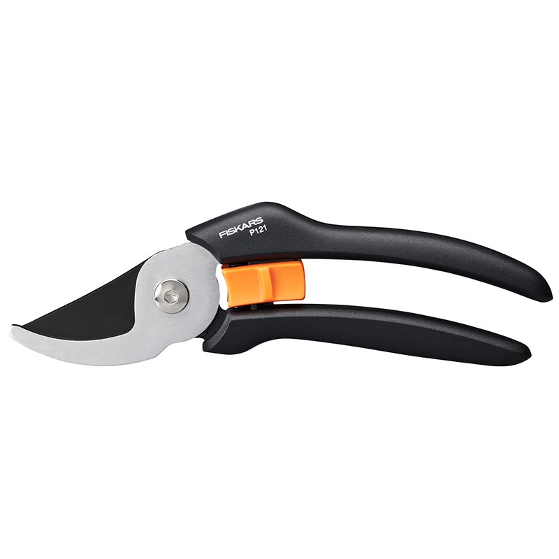 Solid Bypass Pruner P121, Black/Orange/Silver-1