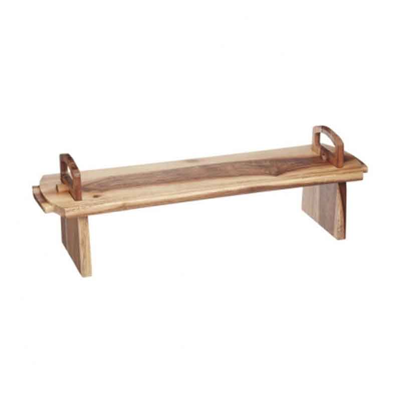 Antipasti platform platter, 37 x 12 x 13cm, acacia wood-0