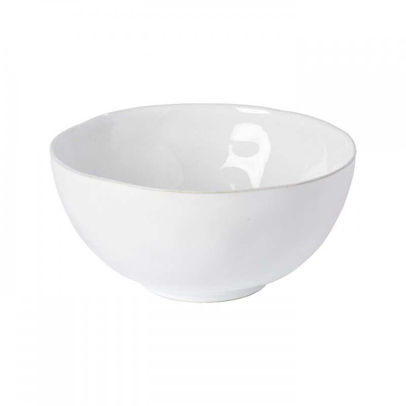 Livia Serving Bowl, D26cm, Gloss White-0